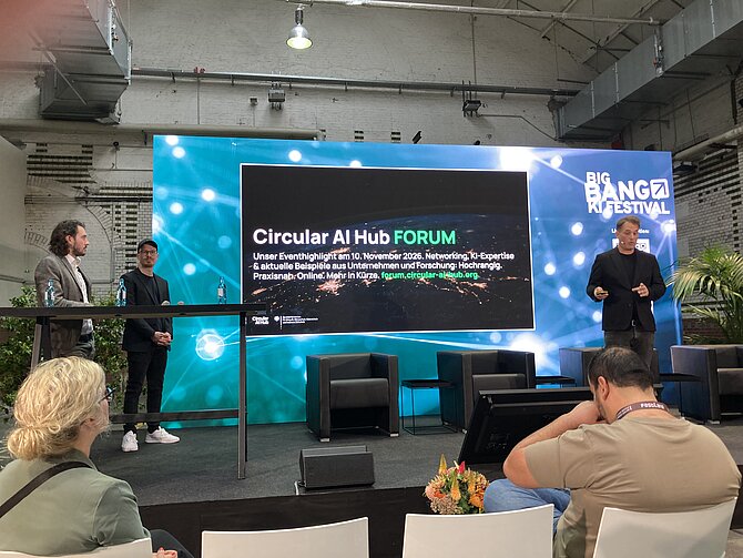 Circular AI Hub feiert Premiere – BIG BANG KI Festival